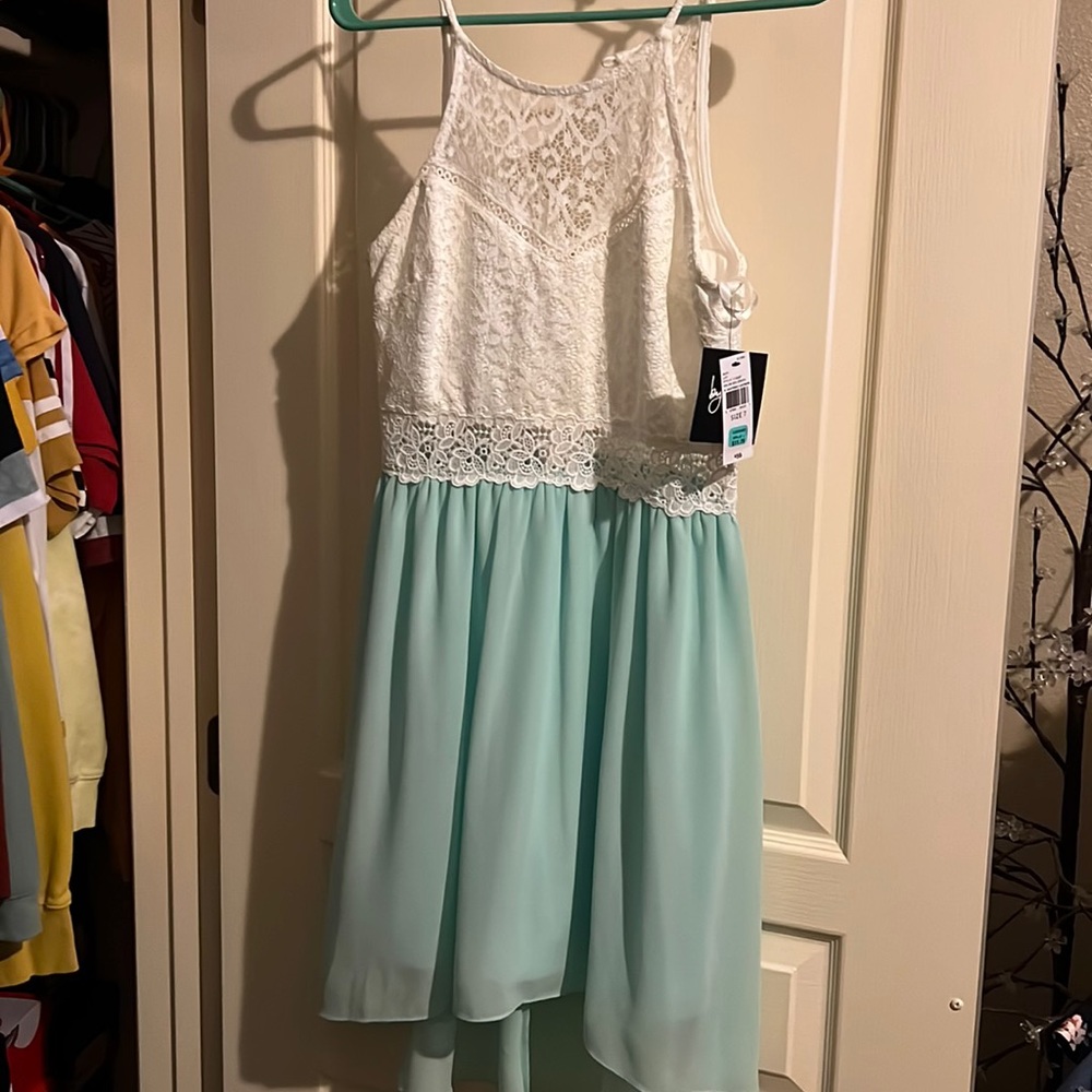 New Sea Green dress size 7